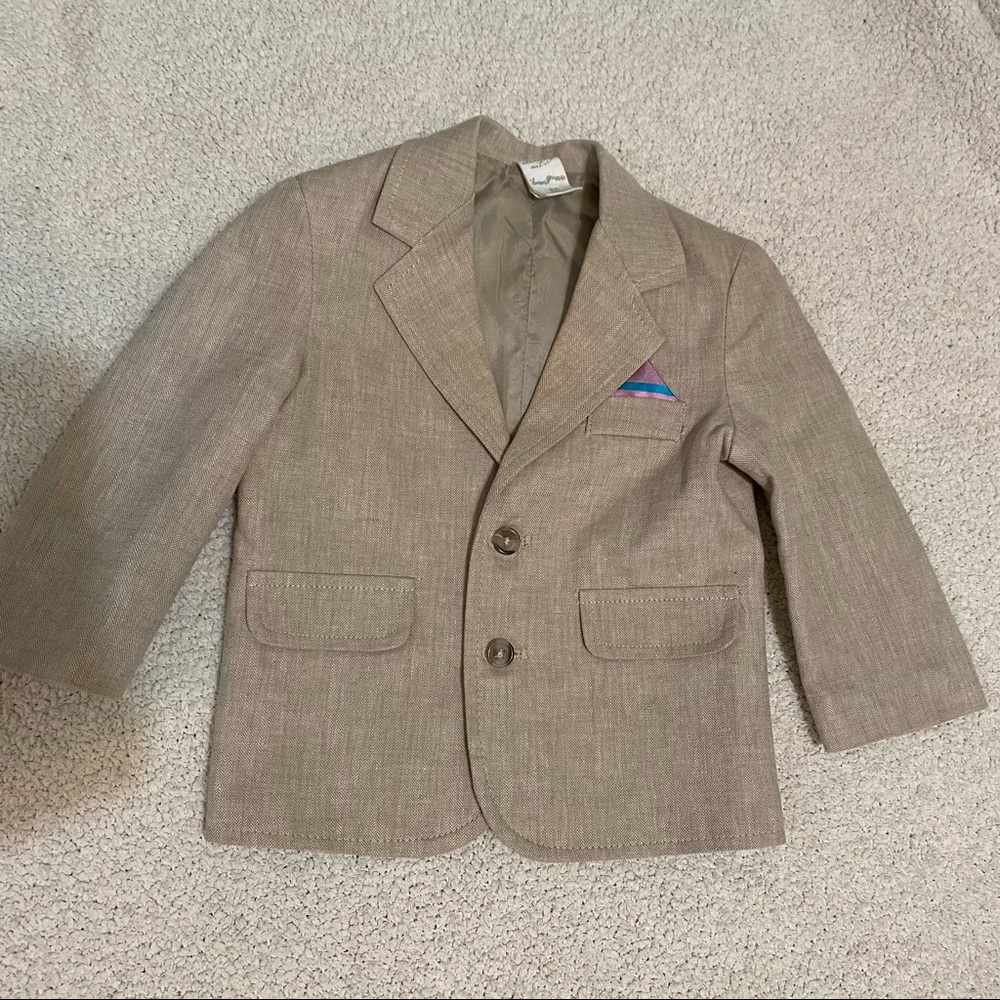 Starting Out Linen Blend Baby Blazer, 18 month